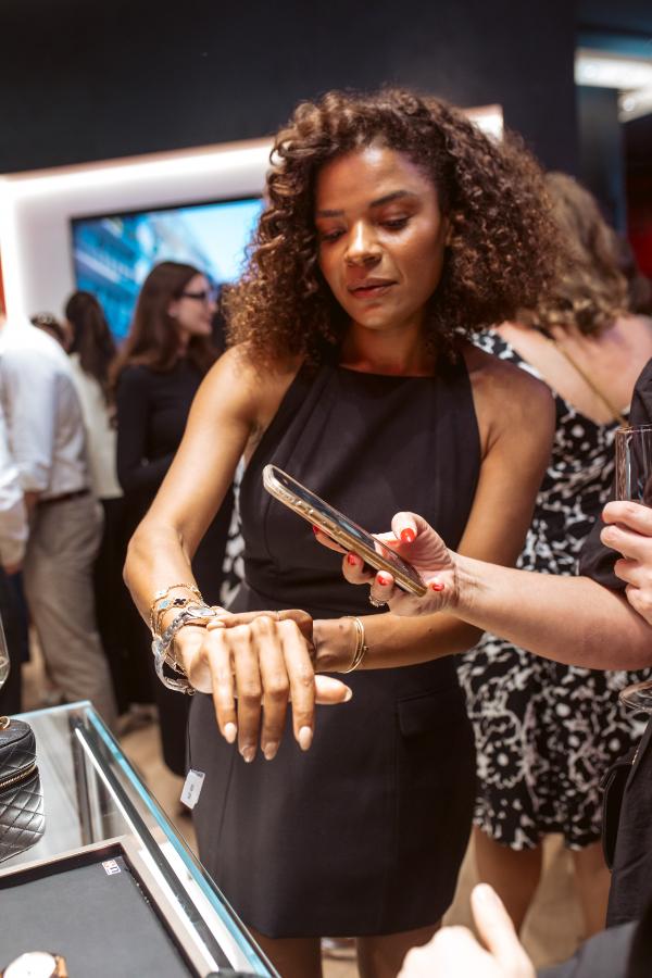 Australian Tissot Ambassador Lauren Jackson unveils the Luxury Swiss Watchmakers Melbourne concept store.